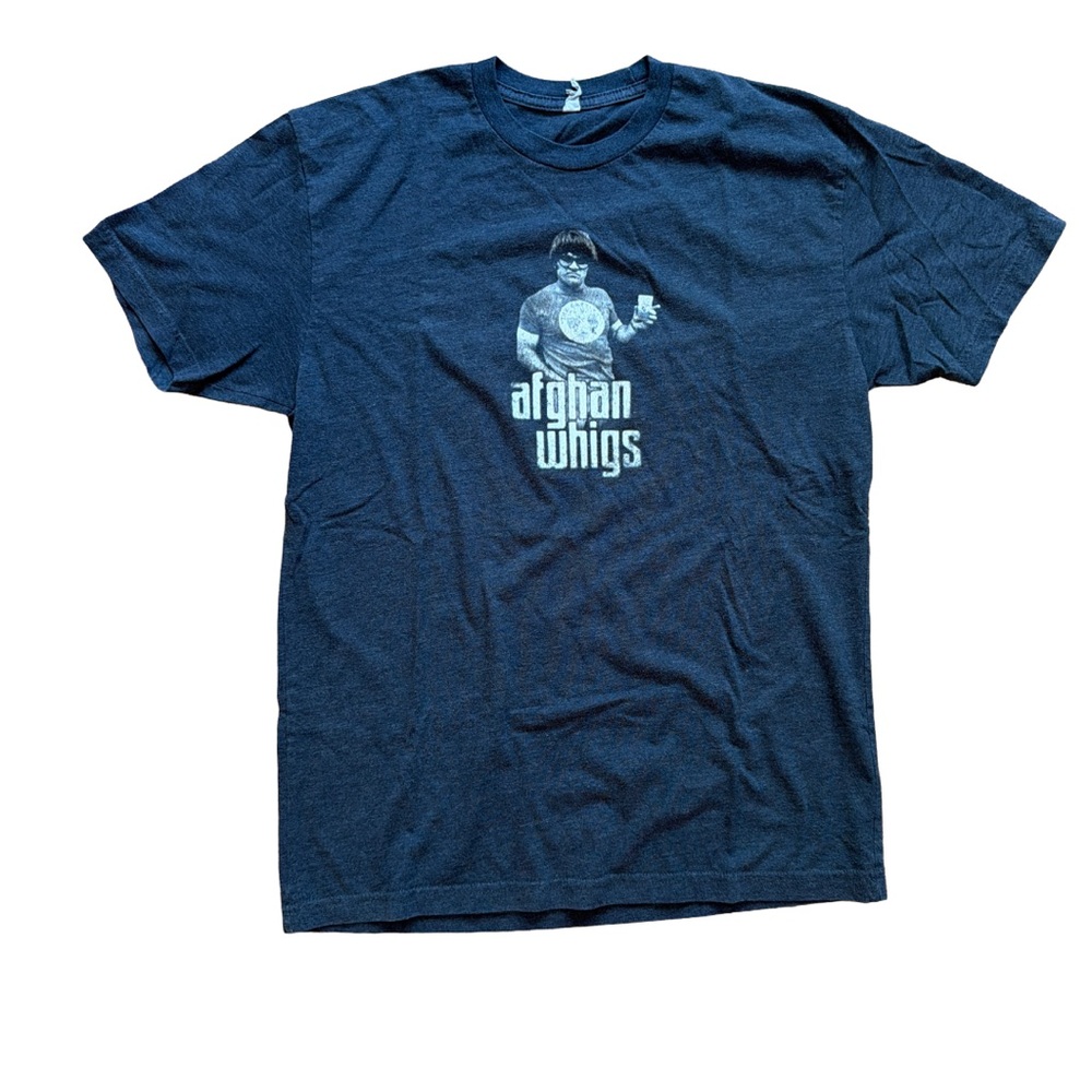 Afghan Whigs Heather Gray Pete Rose Concert T-Shirt